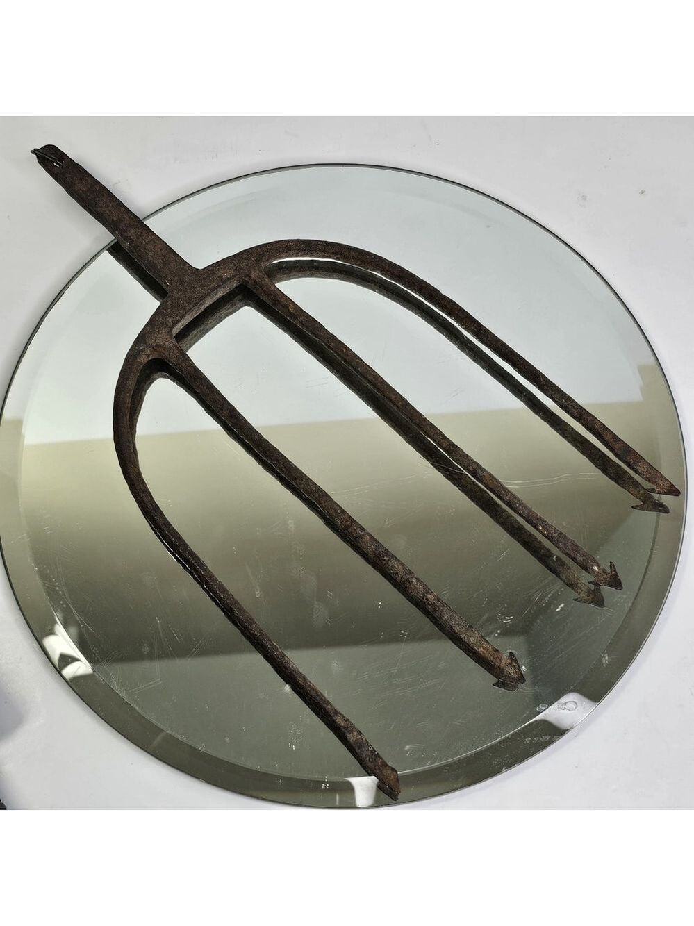 Antique Harpoon Fishing Snake Small Game Hunting Iron Tool